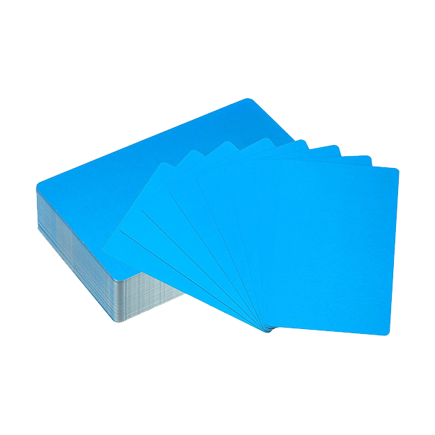 Aluminum DIY Cards 100 PCS (Multi Colors)