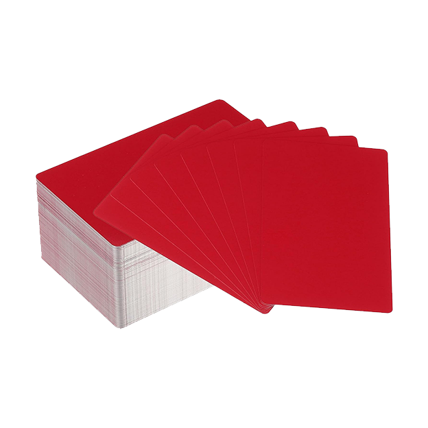 Aluminum DIY Cards 100 PCS (Multi Colors)