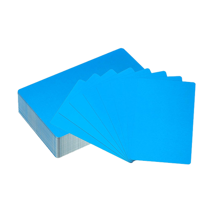 🎁 Aluminum DIY Cards 100 PCS (Multi Colors) (100% off)