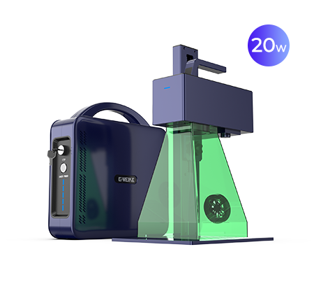 Grabador láser de fibra de metal y plástico G2 20 W